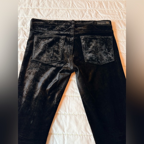 Adrian Goldschmied Crushed Velvet Super Skinny. Sz 28R - Picture 3 of 12